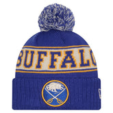 NHL Buffalo Sabres New Era Retro Cuffed Knit Hat with Pom