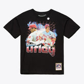 Black Chase Utley Philadelphia Phillies Mitchell & Ness Legendary Collage Player T-Shirt