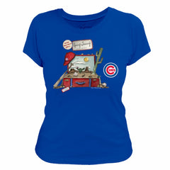 Royal Chicago Cubs Tiny Turnip Women's 2026 Spring Training T-Shirt