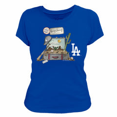 Royal Los Angeles Dodgers Tiny Turnip Women's 2026 Spring Training T-Shirt