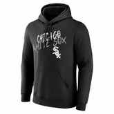 Black Chicago White Sox Hustle Personalized Name & Number Hoodie