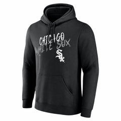 Black Chicago White Sox Hustle Personalized Name & Number Hoodie