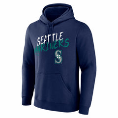 Navy Seattle Mariners Hustle Personalized Name & Number Hoodie