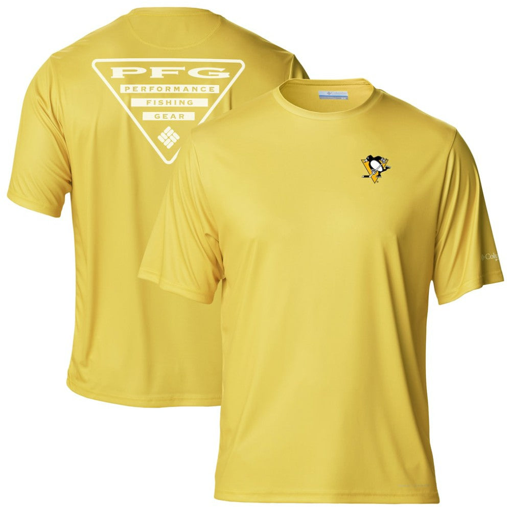 NHL Pittsburgh Penguins Columbia PFG Terminal Tackle Omni-Shade T-Shirt