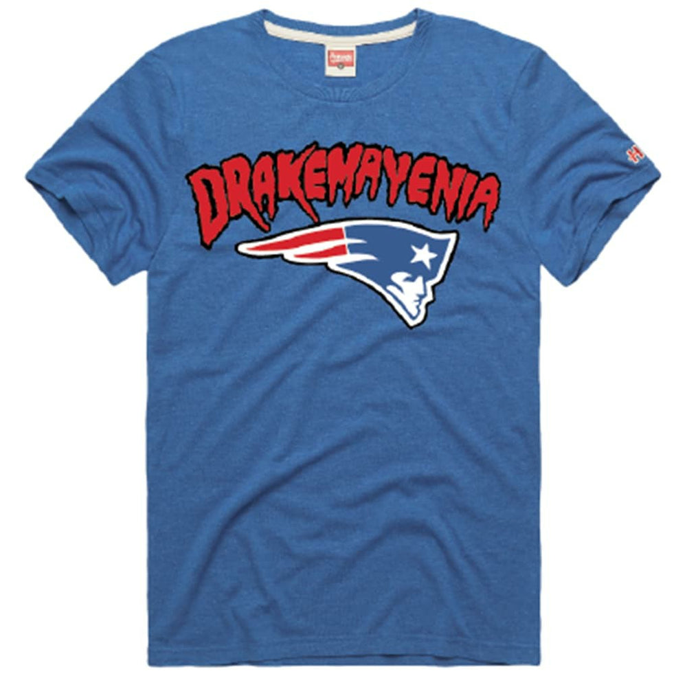 Drake Maye Homage Unisex Drakemayenia Tri-Blend T-Shirt - New England Patriots T-shirts