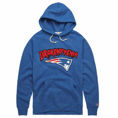 Drake Maye Homage Unisex Drakemayenia Tri-Blend Hoodie - New England Patriots Hoodies