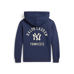 Navy Yankees Polo Ralph Lauren Youth Fleece Hoodie