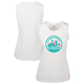White Los Angeles Dodgers Levelwear Women's Macy Spring Training Badge Bold Tank Top