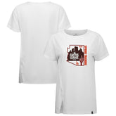 White Los Angeles Dodgers Levelwear Women's 2026 Spring Training Influx Ball Bold T-Shirt