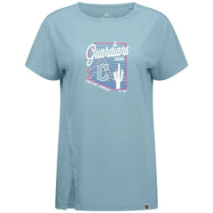 Blue Cleveland Guardians Levelwear Women's Influx Spring Training Sunrise Bold T-Shirt