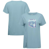 Blue Arizona Diamondbacks Levelwear Women's Influx Spring Training Sunrise Bold T-Shirt