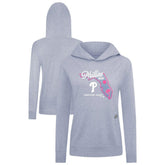Light Blue Philadelphia Phillies Levelwear Women's Relay Spring Training Sunrise Bold Hoodie