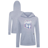 Light Blue Los Angeles Dodgers Levelwear Women's Relay Spring Training Sunrise Bold Hoodie