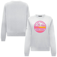 White New York Yankees Levelwear Women's Yvette Spring Training Badge Bold Sweatshirt
