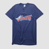 Navy Los Angeles Angels Majestic 2000s T-shirt