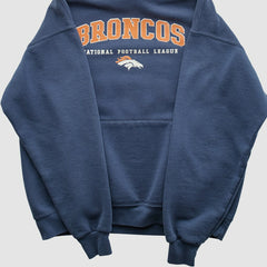2000s Hooded Pullover Sweatshirt - Denver Broncos Pullover