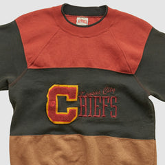 Nutmeg Mills 90s Pullover Sweatshirt - Kansas City Chiefs Pullover