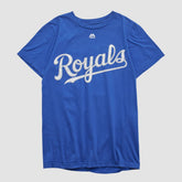 Blue Kansas City Royals Majestic T-shirt