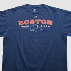 Navy Boston Red Sox Majestic 2000s T-shirt