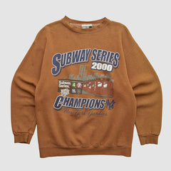 Clay New York Yankees Puma 2000 Pullover Sweatshirt