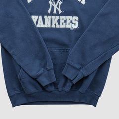 Navy New York Yankees Stitches 2010s Hooded Pullover Sweatshirt