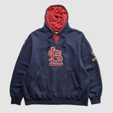 Navy St. Louis Cardinals Majestic 2000s Hooded Pullover Sweatshirt