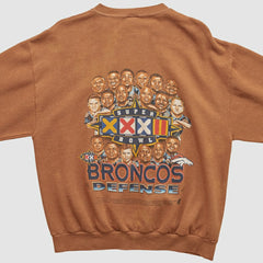 Delta 1998 Pullover Sweatshirt - Denver Broncos Pullover