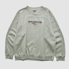 Majestic 2000s Pullover Sweatshirt - Denver Broncos Pullover