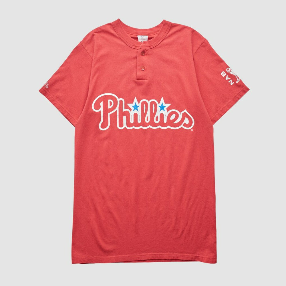 Red Philadelphia Phillies Majestic 2000s T-shirt