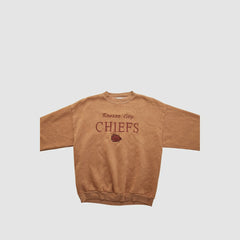 Logo 7 90s Pullover Sweatshirt - Kansas City Chiefs Pullover
