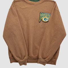 Majestic 90s Pullover Sweatshirt - Green Bay Packers Pullover
