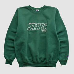 Champion 2000s Pullover Sweatshirt - New York Jets Pullover