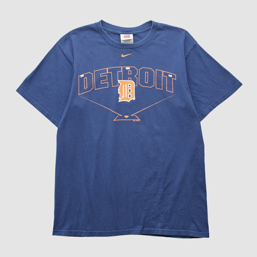 Navy Detroit Tigers Nike 2000s T-shirt