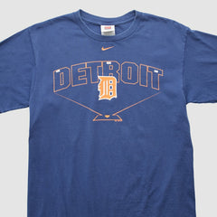 Navy Detroit Tigers Nike 2000s T-shirt