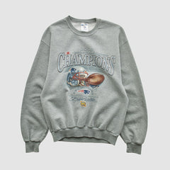 American Football Conference Jerzees 2003 Pullover Sweatshirt - New England Patriots Pullover