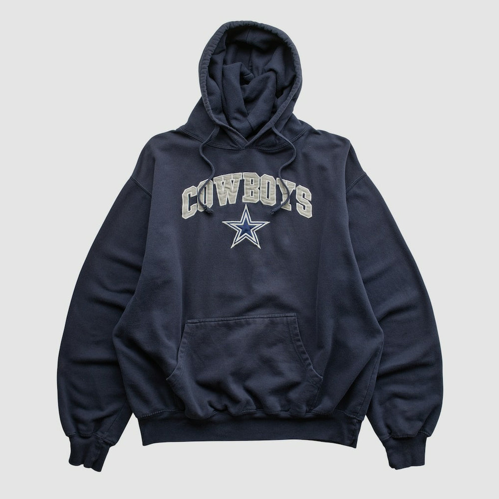 Cowboys Authentic Apparel 2010s Hooded Pullover Sweatshirt - Dallas Cowboys Pullover