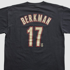 Black Houston Astros Majestic 2000s T-shirt