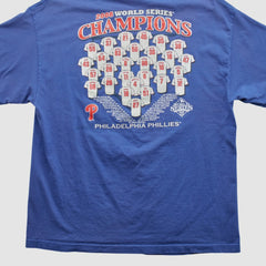 Blue World Series Champions Majestic 2008 T-shirt