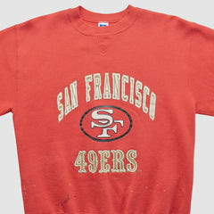Russell 90s Pullover Sweatshirt - San Francisco 49ers Pullover