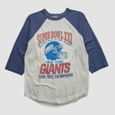 Super Bowl XXI Trench 1986 T-shirt - New York Giants T-shirts