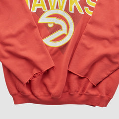 Vintage Atlanta Hawks Hanes 90s Pullover Sweatshirt