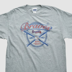 Heather Gray Atlanta Braves CSA 2002 T-shirt