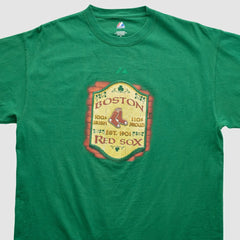 Green Boston Red Sox Majestic 2000s T-shirt