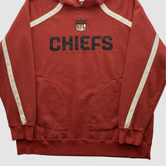 Reebok 2000s Hooded Pullover Sweatshirt - Kansas City Chiefs Pullover