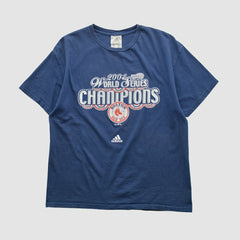 Navy Boston Red Sox Adidas 2004 T-shirt