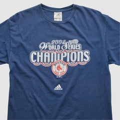 Navy Boston Red Sox Adidas 2004 T-shirt
