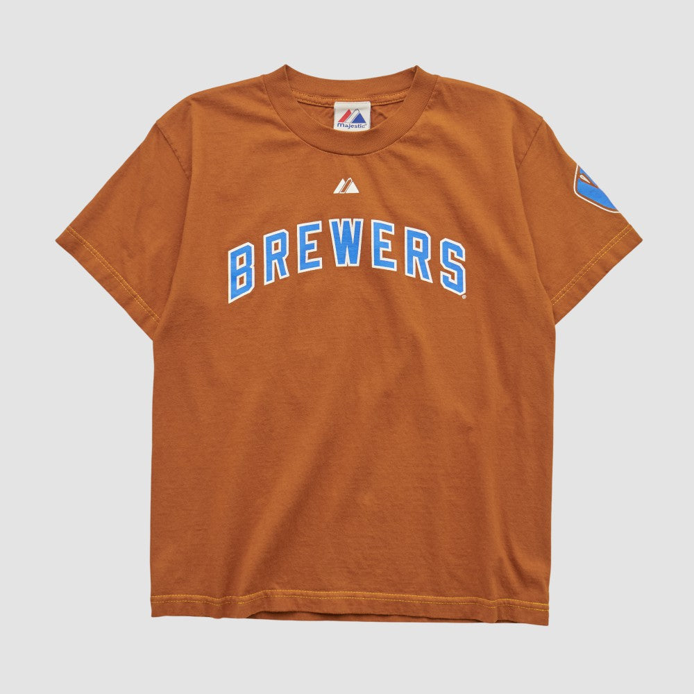 Clay Milwaukee Brewers Majestic 2008 T-shirt