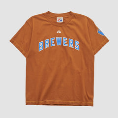 Clay Milwaukee Brewers Majestic 2008 T-shirt