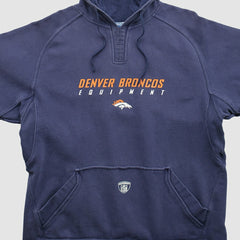 Reebok 2000s Hooded Pullover Sweatshirt - Denver Broncos Pullover