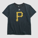 Black Pittsburgh Pirates Adidas 2010s T-shirt